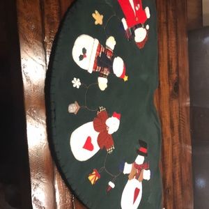 Tree Skirt (Snowmen)
